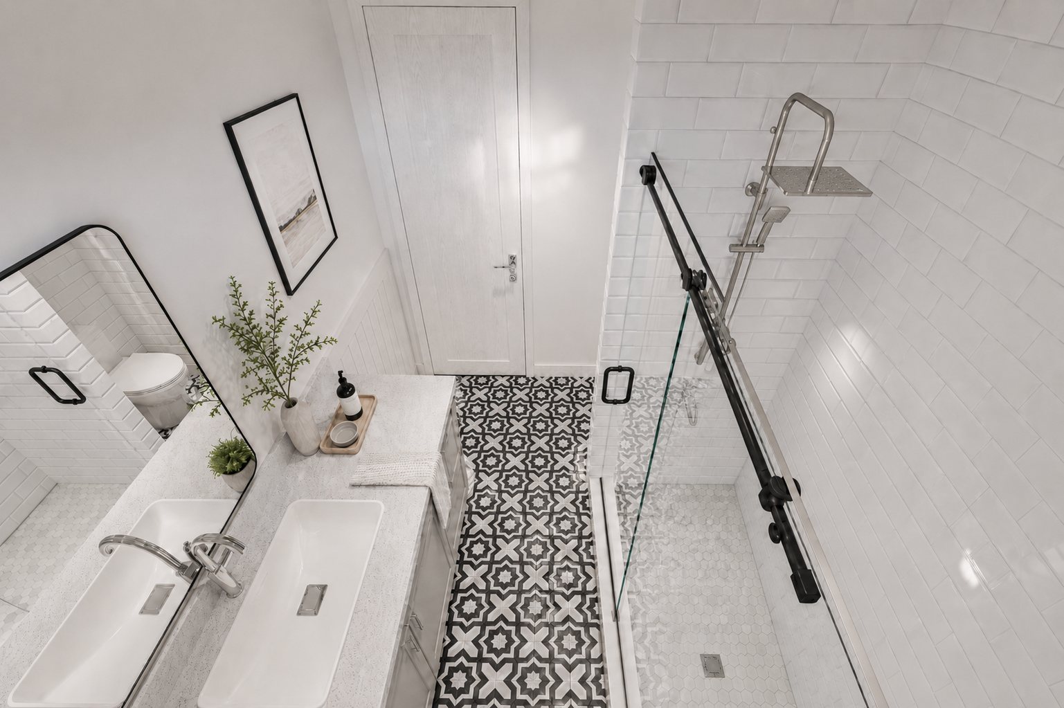 Bathroom rendering